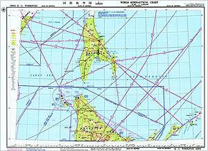 航空図2281「国際航空図 稚内」