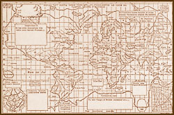 メルカトル世界図